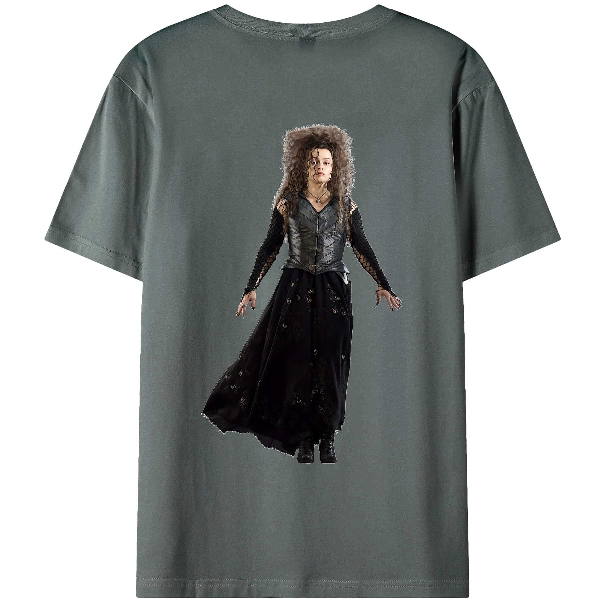 （画像用） Harry Potter ハリー・ポッターシリーズ 綿100％ メンズ半袖Tシャツ（バックプリント） 通気性
